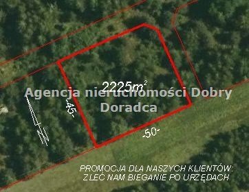 działka na sprzedaż 2225m2 działka Żabia Wola, Żelechów, Polna