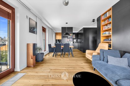 Designerski apartament 60,57 m² z tarasem na Powiślu zapraszam mieszkanie Warszawa, Śródmieście Powiśle, Solec
