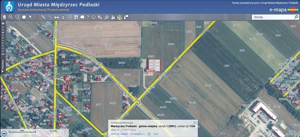 działka na sprzedaż 2747m2 działka Międzyrzec Podlaski