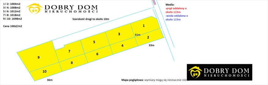 działka na sprzedaż 1004m2 działka Juchnowiec Kościelny