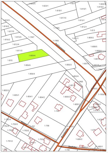 działka na sprzedaż 776m2 działka Stalowa Wola, Charzewice