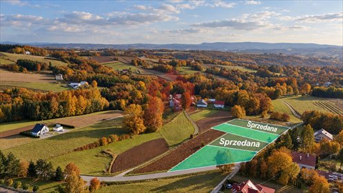 Działka 55 ar z mediami, widoki na Tatry - polecam działka Broniszów