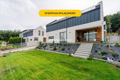 Do sprzedania nowoczesny dom 159 m² z garażem i panelami fotowoltaicznymi dom Zalesie, Zalesie