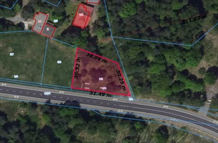 działka na sprzedaż 1380m2 działka Poraj