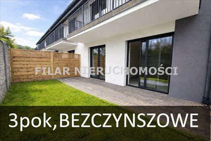 Nowe bezczynszowe mieszkanie z ogródkiem i tarasem polecam mieszkanie Lubin, Stary Lubin