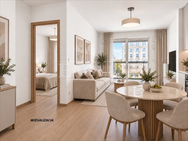Zapraszam do obejrzenia 2-pokojowego mieszkania 48,13 m² z dużym balkonem w Warszawie mieszkanie Warszawa, Włochy, Aleja Krakowska