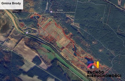działka na sprzedaż 880000m2 działka Brody, Brody Żarskie