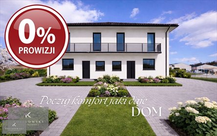 Nowoczesny bliźniak 5 pokoi, pompa ciepła, ogród dom Namysłów, Braterska