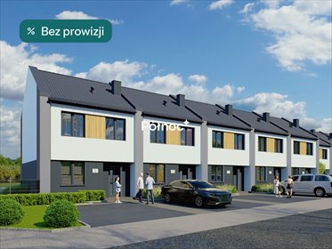 Nowoczesne domy szeregowe z prywatnym ogrodem i strychem dom Bolesławiec, Żurawia