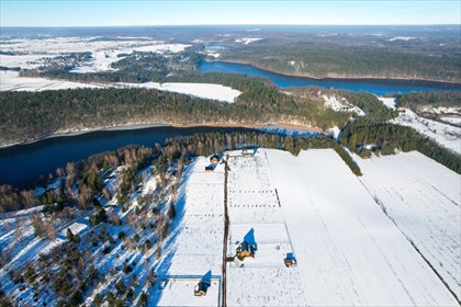 działka na sprzedaż 1649m2 działka Starzno