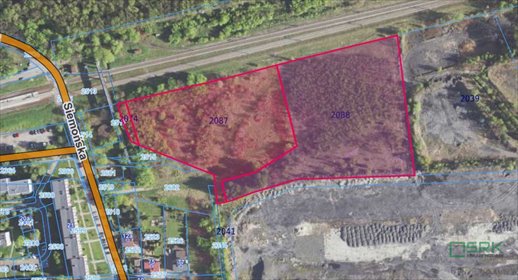 działka na sprzedaż 26912m2 działka Dąbrowa Górnicza, Siemońskiej