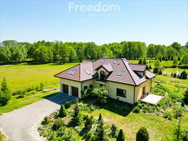 Do sprzedania energooszczędny dom 335 m² w naturze dom Brzozówka, Urocza