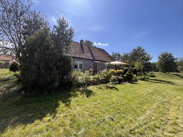 Na sprzedaż urokliwa działka 6570 m² z domem nad jeziorem działka Mężyk