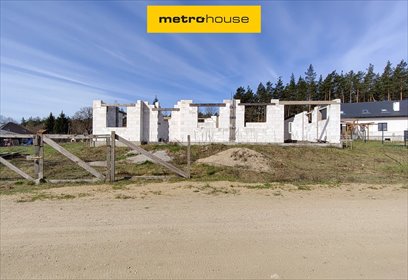 Na sprzedaż działka 1194 m² z rozpoczętą budową domu w Rybnie działka Rybno, Stary Młyn