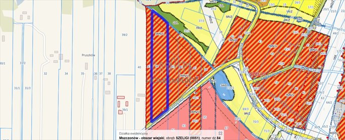 działka na sprzedaż 14200m2 działka Szeligi, Południowa