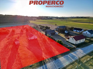 Działka 7 212 m² z domem i media, cicha okolica działka Nowe Kotlice
