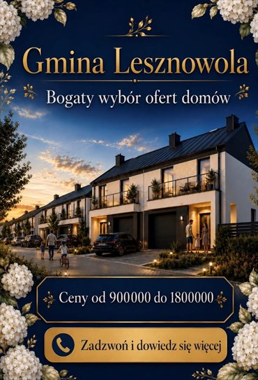 Dom 120 m2 z ogrodem, gotowy do zamieszkania dom Lesznowola