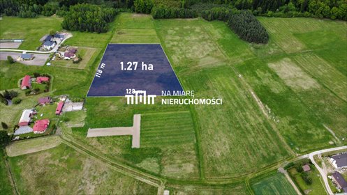 działka na sprzedaż 12700m2 działka Janowiec