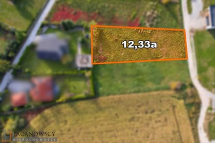Do sprzedania działka 1233 m² w Bibicach z mediami działka Bibice