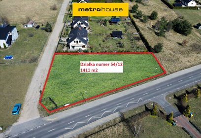 Działka budowlana 1411 m² pod dom w spokojnej okolicy działka Machowino