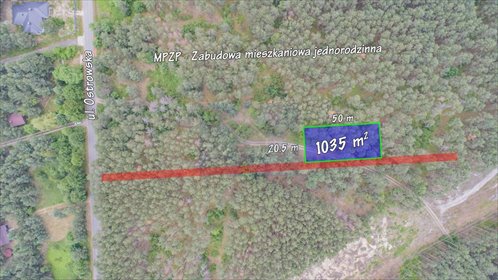 Działka budowlana na sprzedaż Przybynów 1 035m2 Foto 2