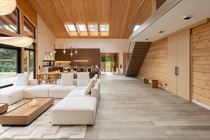 Luksusowy dom skandynawski 282 m2 z inteligentnym systemem dom Konstancin-Jeziorna