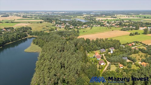 Działka 1119 m² w Orzynach - blisko jeziora Łęsk działka Orzyny