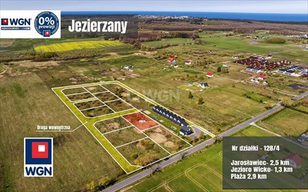 Działka budowlana 988 m² w Jezierzanach (blisko morza) działka Jezierzany