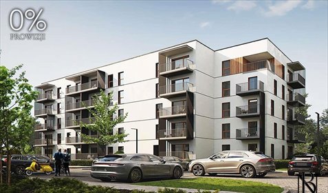 Polecam nowoczesne 3-pokojowe mieszkanie 55,6 m² z balkonem mieszkanie Będzin, Rzeszowska