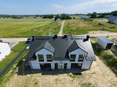 Nowoczesny dom 6 pokoi w Osadzie Kielno z ogrzewaniem podłogowym dom Kielno, Owocowa