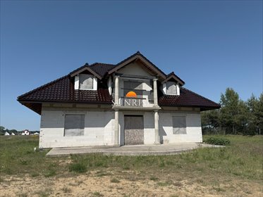 Dom w stanie surowym na dużej działce 5750 m² dom Siemyśl, Lawendowa