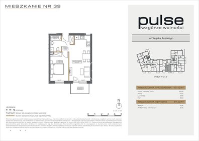 mieszkanie na sprzedaż 39m2 mieszkanie Bydgoszcz, Wzgórze Wolności, Wojska Polskiego