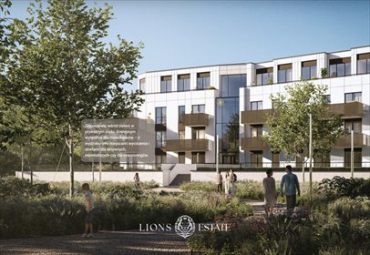 Prestiżowe 2-pokojowe z ogrodem w Wilanowie. mieszkanie Warszawa, Wilanów Błonia Wilanowskie, Zdrowa