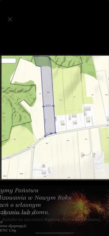 działka na sprzedaż 7632m2 działka Rąblów