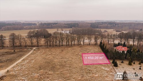 działka na sprzedaż 1450m2 działka Gościno