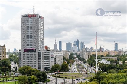 Dwupokojowe 50 m² w Babka Tower, panorama Warszawy polecam mieszkanie Warszawa, Śródmieście, Muranów, al. Jana Pawła II