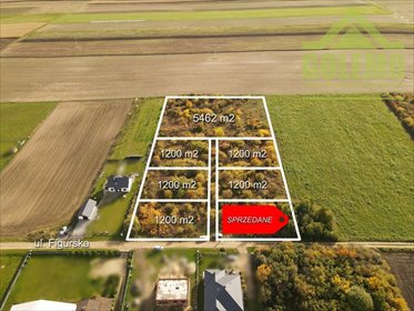 działka na sprzedaż 1200m2 działka Żuraw, Figurska