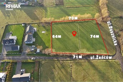 Działka usługowa 4,8 ha z widokiem na góry, Bielsko-Biała działka Bielsko-Biała, Żeńców