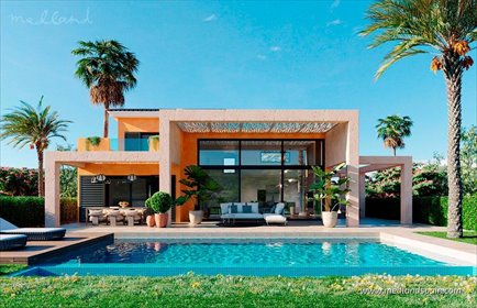 Luksusowa villa z basenem i panoramicznymi widokami dom Palomares