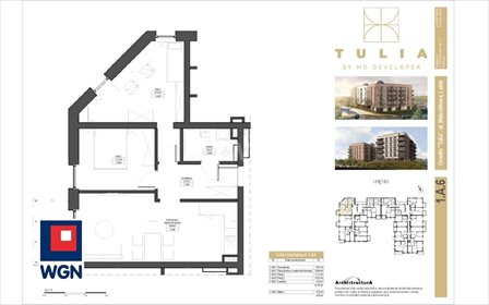 mieszkanie na sprzedaż 62m2 mieszkanie Lubin, Malachitowa