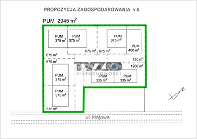 działka na sprzedaż 5900m2 działka Wyględy, Wyględy, Majowa