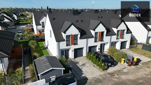 Skrajny dom 117 m² w Krzyków, nowoczesny, z tarasem - polecam! dom Krzyków, Krzyków, Rumiankowa