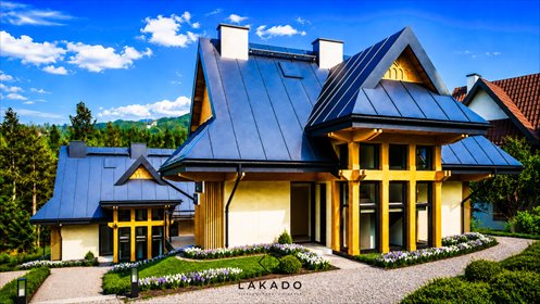 Nowoczesny dwupoziomowy apartament z tarasami i miejscami parkingowymi mieszkanie Kościelisko, Salamandra
