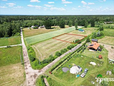 działka na sprzedaż 2072m2 działka Osieck, Kąciki, Brzozowej Polany