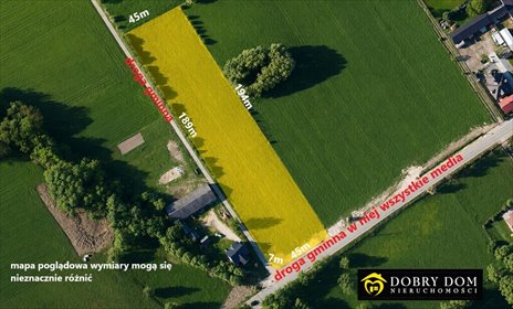 Działka 8510 m² z potencjałem inwestycyjnym - media dostęp działka Kuczyn