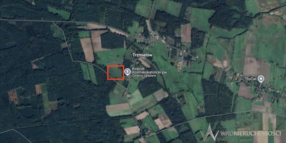 działka na sprzedaż 1000m2 działka Trzmielów