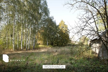 Malownicza działka z domem, ogrodem i garażem w Helenowie działka Helenów