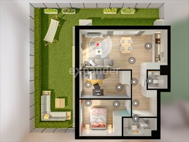 mieszkanie na sprzedaż 58m2 mieszkanie Gdańsk, Orunia Górna, Pastelowa