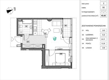 mieszkanie na sprzedaż 43m2 mieszkanie Szczecin, Śródmieście-Centrum, al. Wyzwolenia