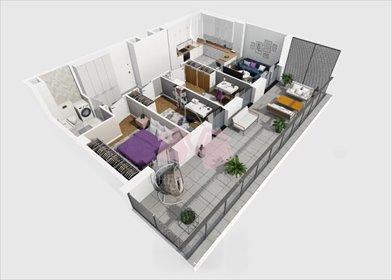 Mieszkanie czteropokojowe na sprzedaż Gdańsk, Siedlce, Seweryna Goszczyńskiego 64m2 Foto 4